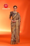 Antariksha By Apple Printed Dola Silk Designer Sarees Wholesale Market In Surat
